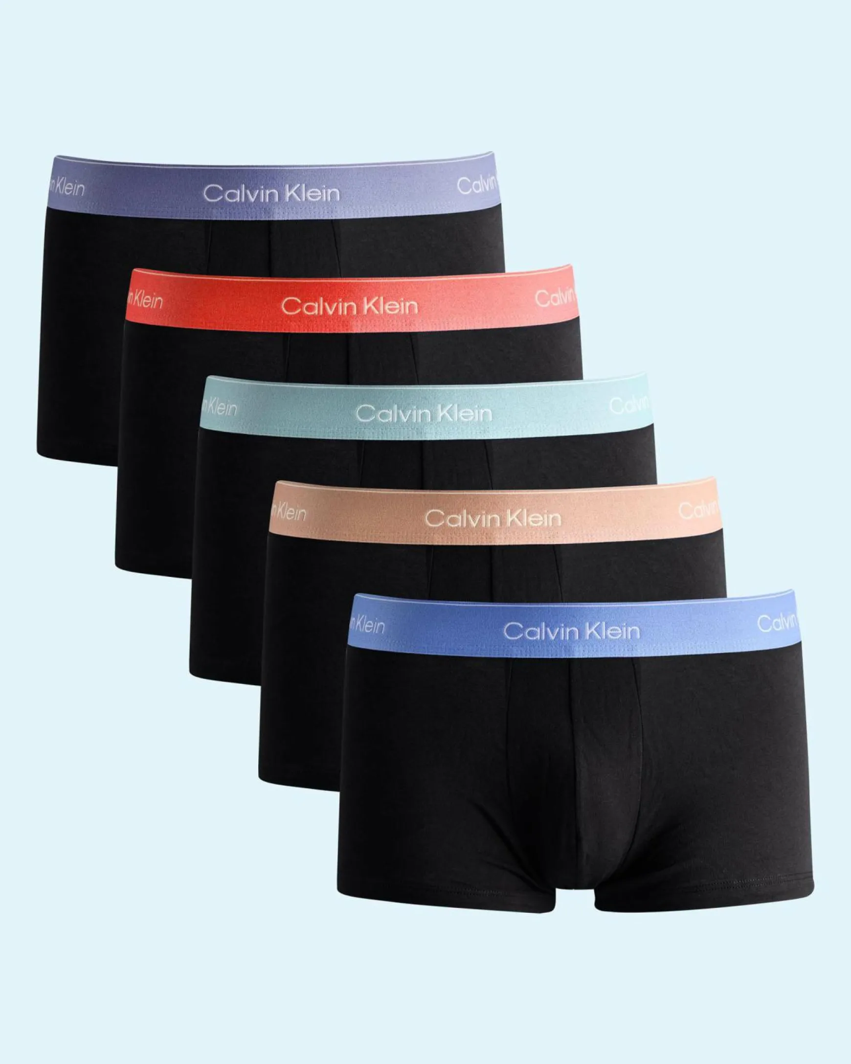 Icon Cotton Stretch Low Rise Trunk 5 Pack