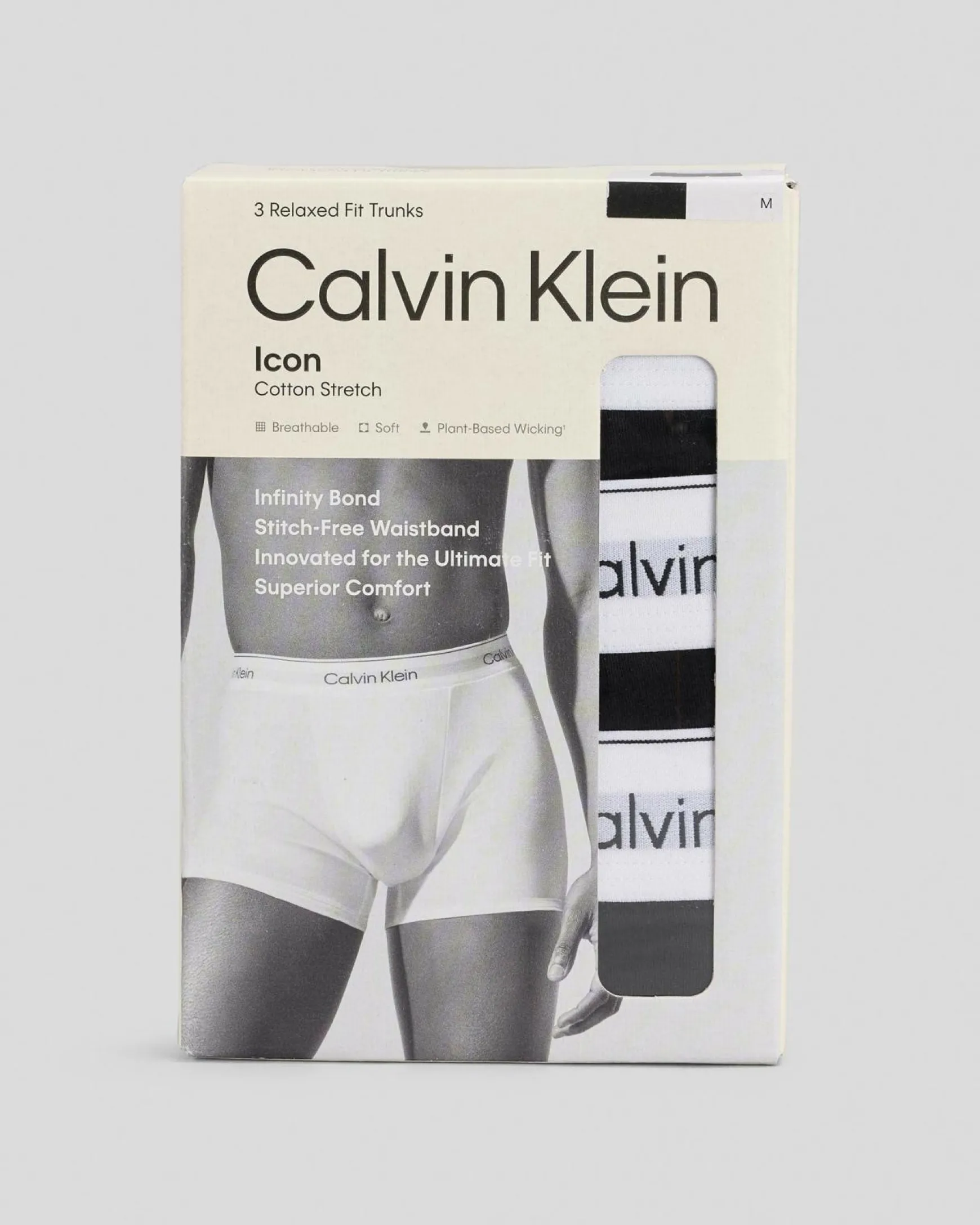 Icon Cotton Stretch Trunk 3 Pack