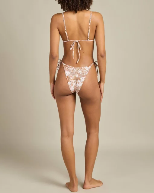 Impala Paisley Tie Side High Cut Bikini Bottom