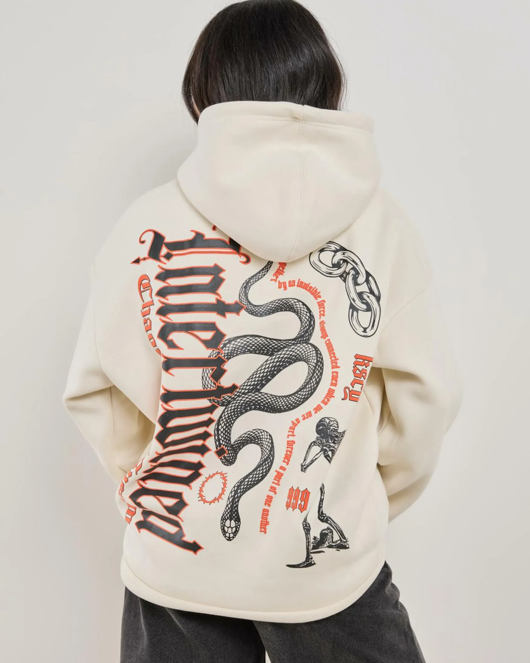 Intertwined Oversized Hoodie