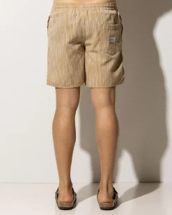 Jacquard Linen Jam Shorts