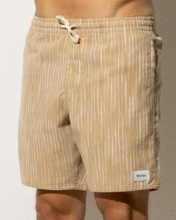 Jacquard Linen Jam Shorts