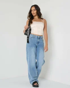 Jess Satin Corset Top