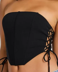 Jessie Lace Up Corset Top