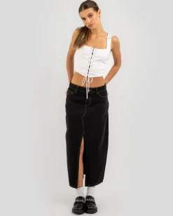 Joey Lace Up Corset Top