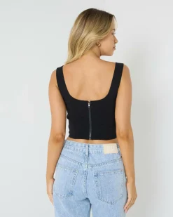 Joey Lace Up Corset Top