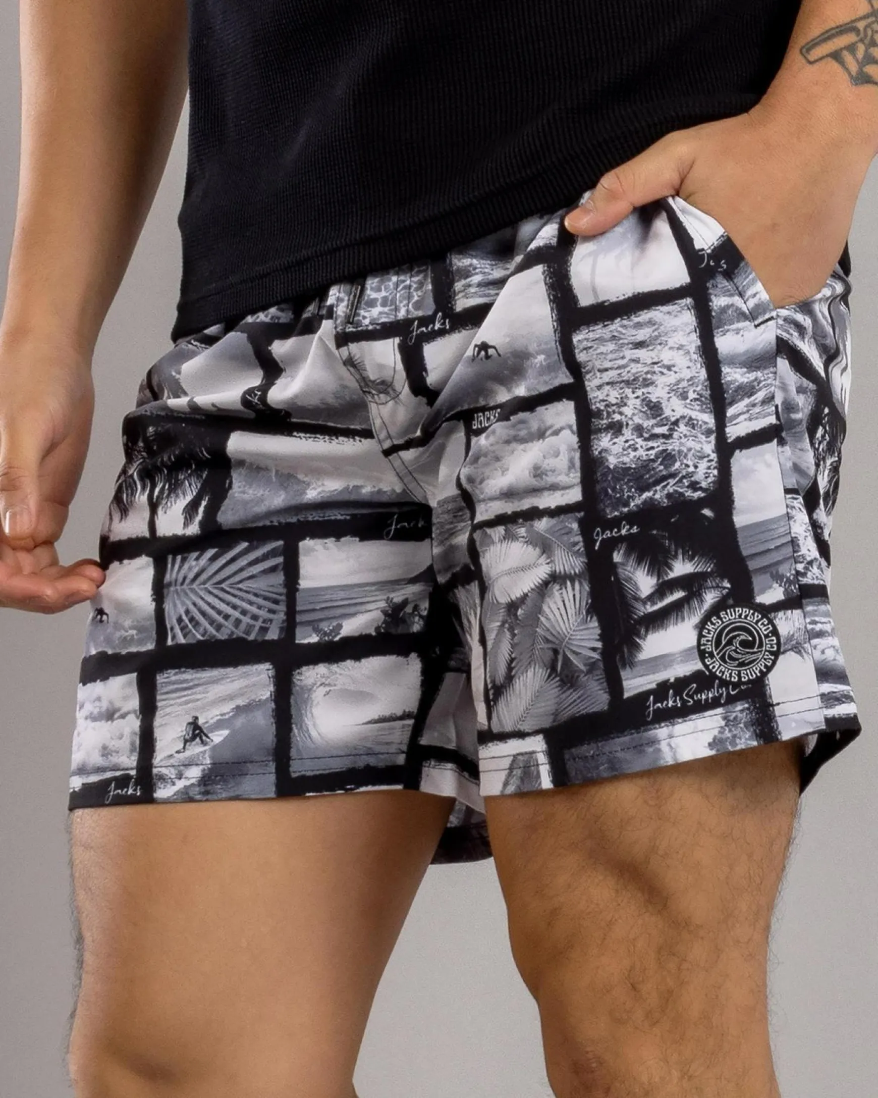 Jordy Elastic Waist Shorts