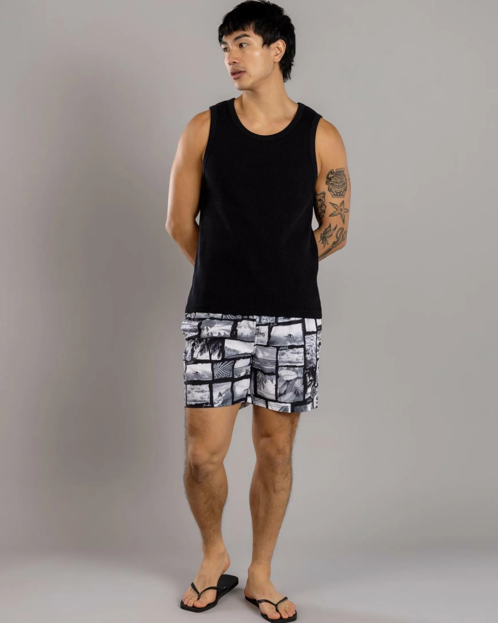 Jordy Elastic Waist Shorts