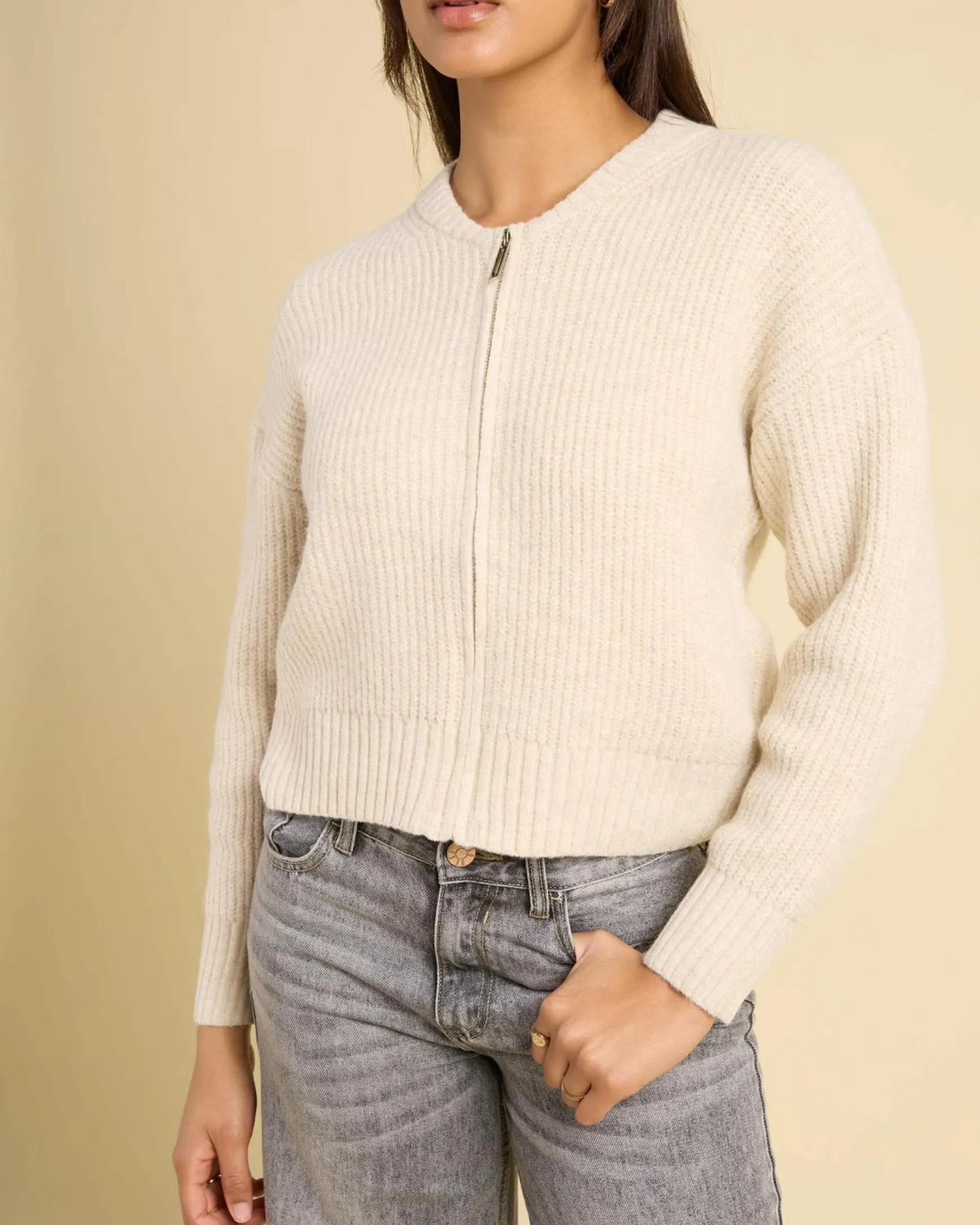 Junie Zip Knit