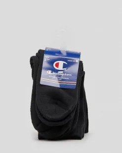 Junior Boys' Medium Sport C Logo Crew Socks 3 Pack