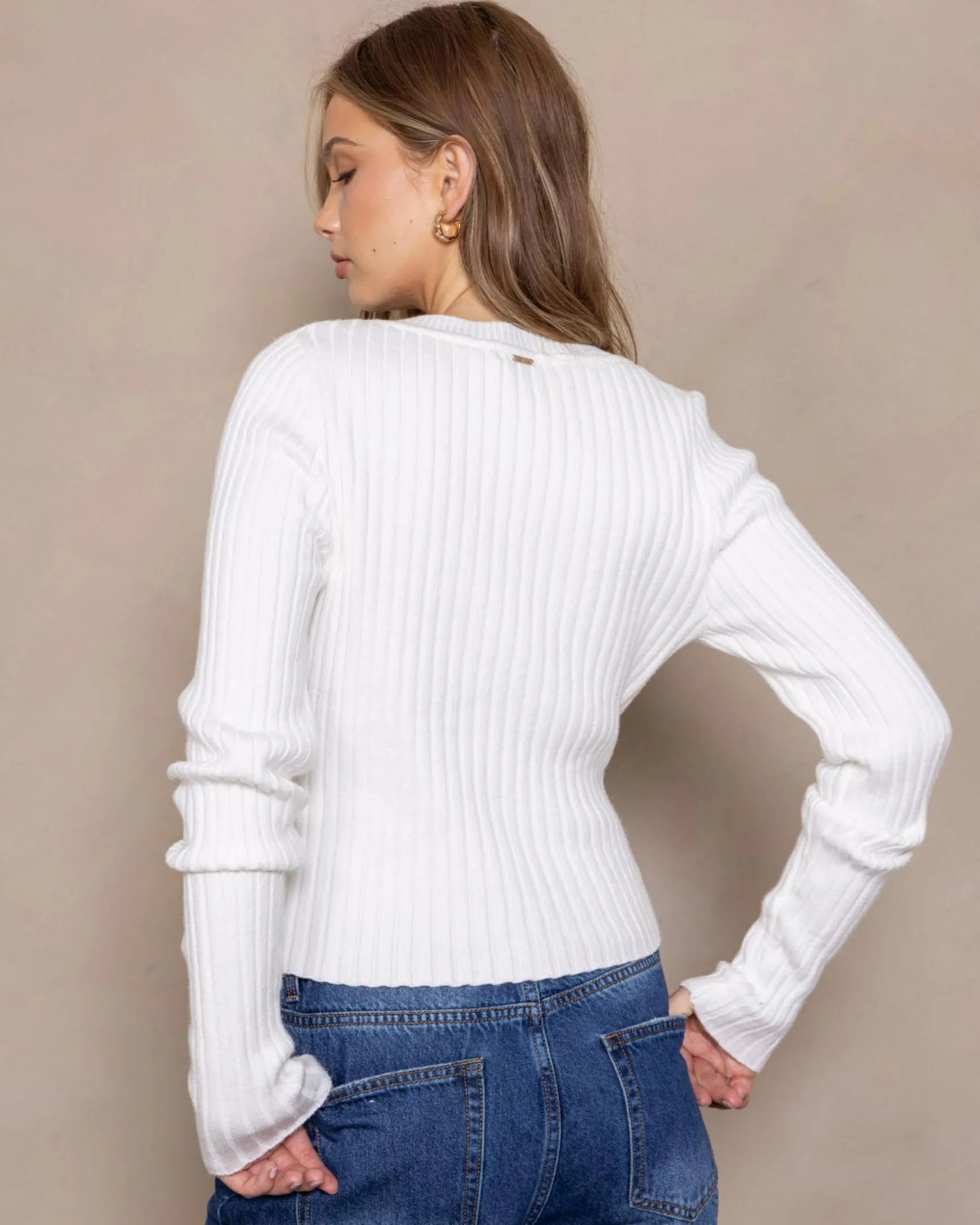 Khloe Long Sleeve Knit Top