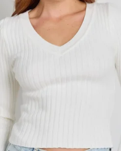 Khloe Long Sleeve Knit Top