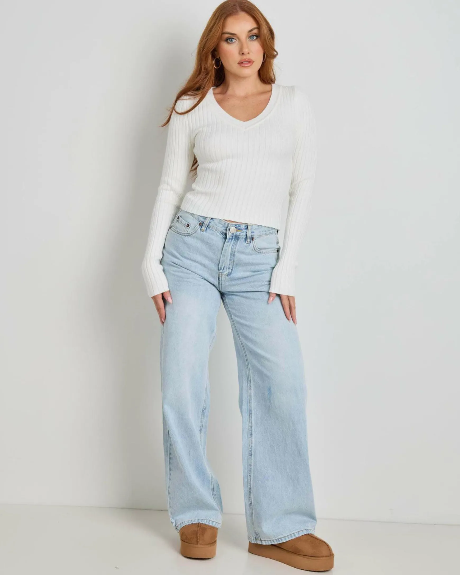 Khloe Long Sleeve Knit Top