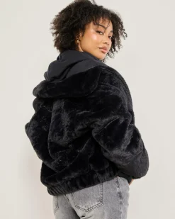 Kick On Faux Fur Jacket