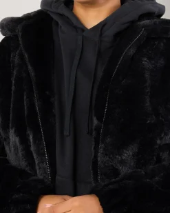 Kick On Faux Fur Jacket