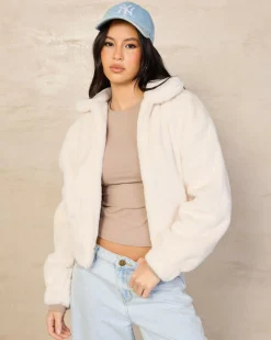 Kick On Faux Fur Jacket