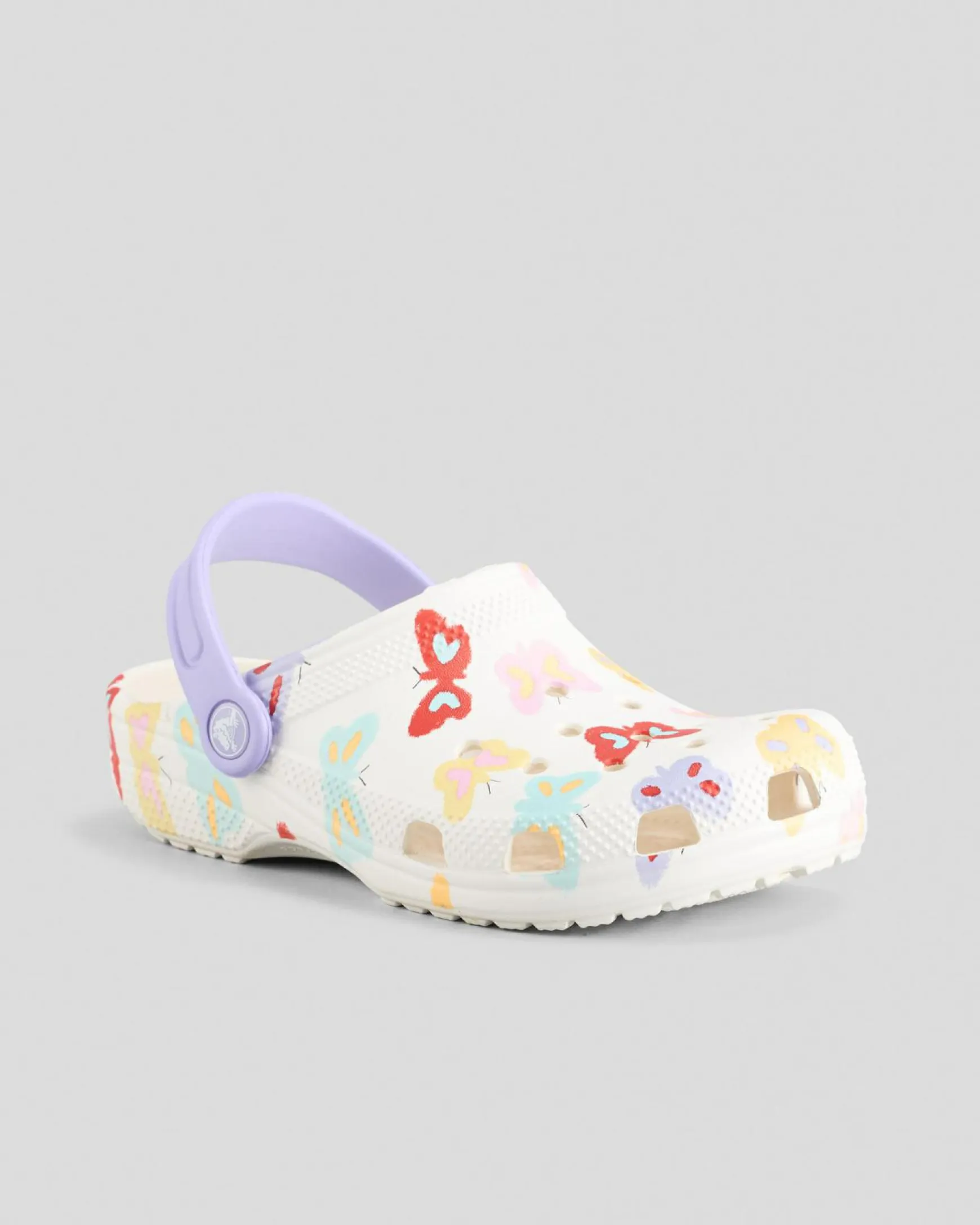 Kids' Classic Butterfly Graphic Clogs