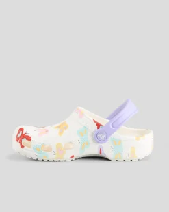 Kids' Classic Butterfly Graphic Clogs
