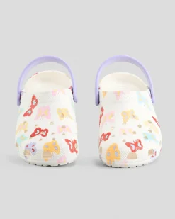 Kids' Classic Butterfly Graphic Clogs