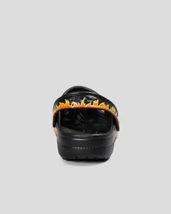 Kids Classic Flames Clog