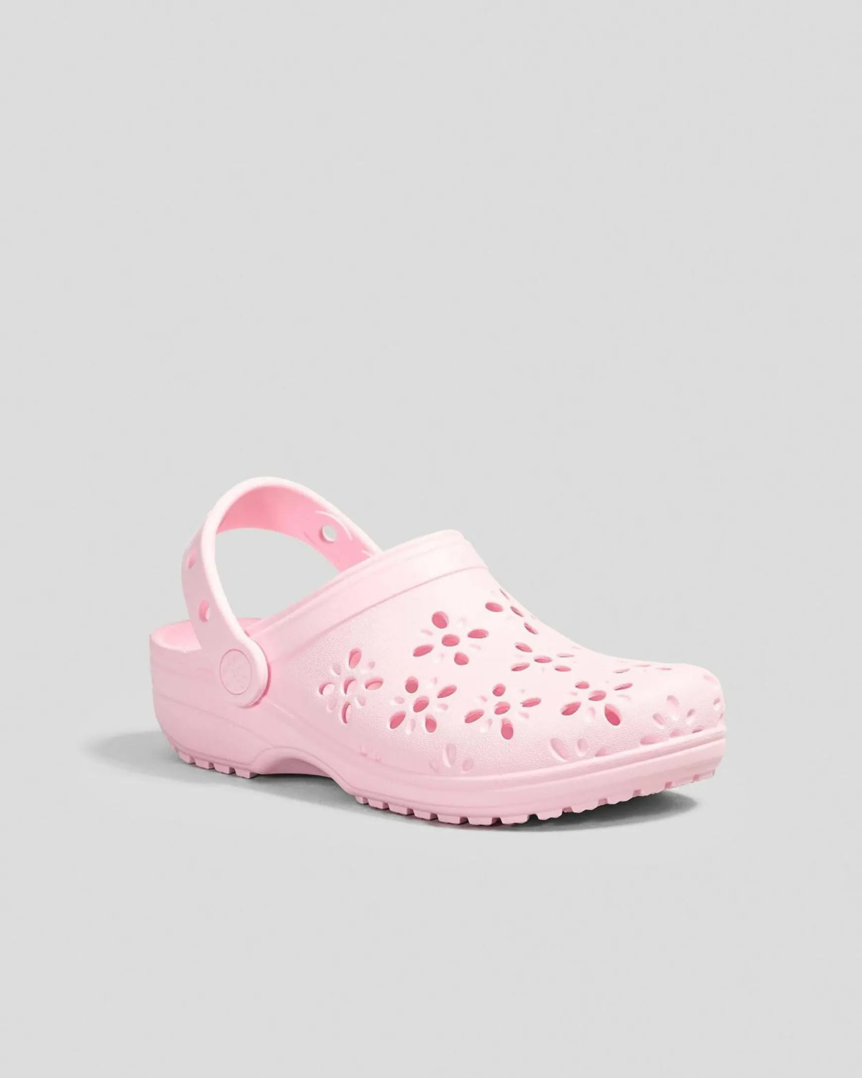 Kids' Classic Floral Cut Out Clogs