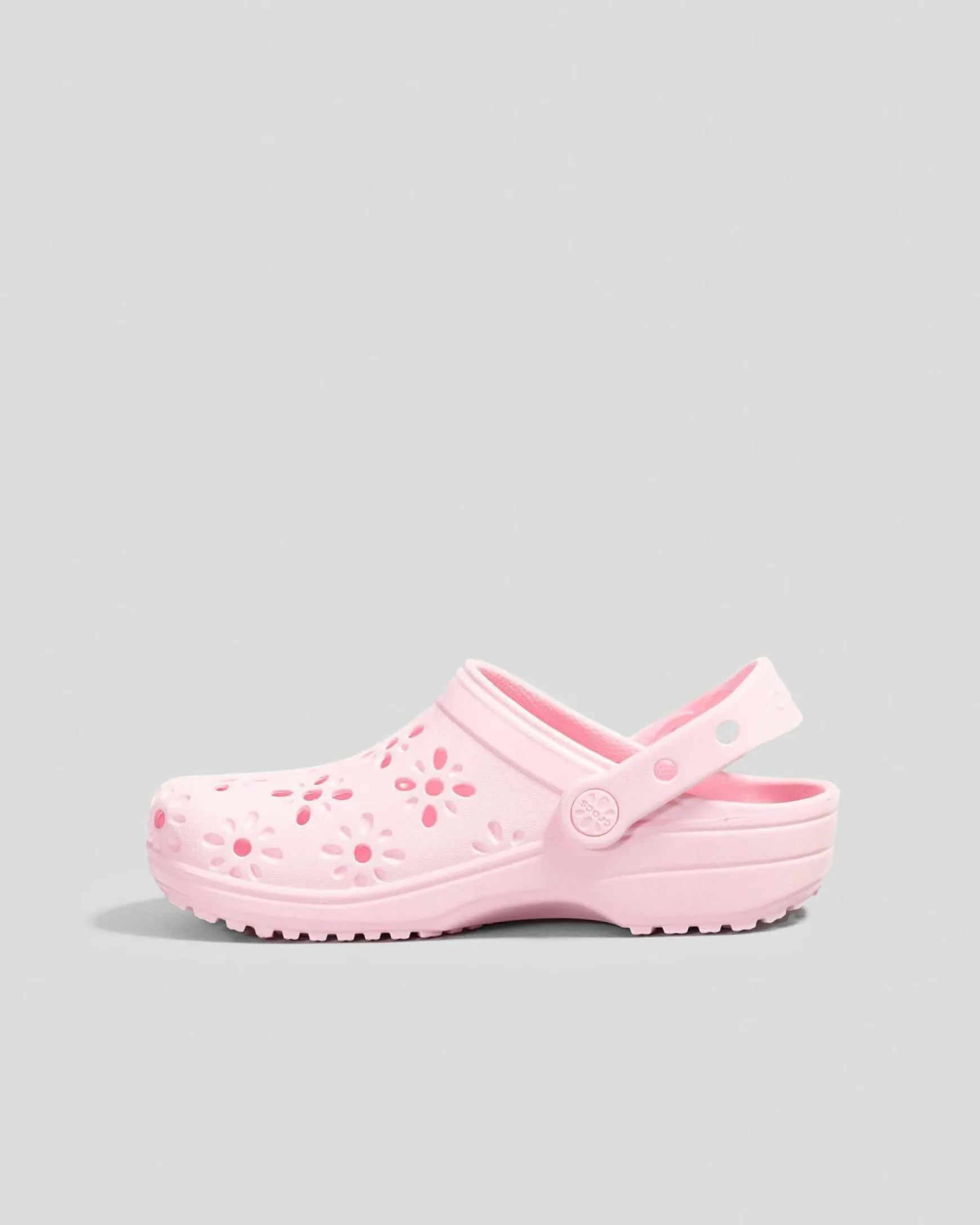 Kids' Classic Floral Cut Out Clogs