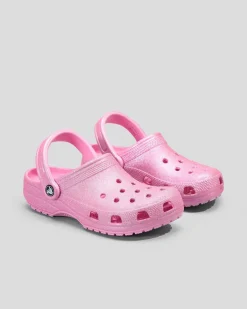 Kids' Classic Glitter Clogs