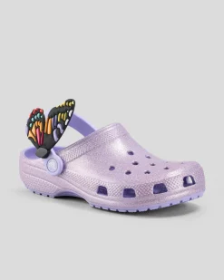 Kids' Classic I am Butterfly Clogs