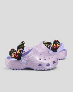Kids' Classic I am Butterfly Clogs
