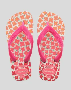 Kids' Flores Thongs