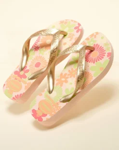 Kids' Flores Thongs