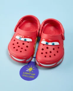 Kids Lightning McQueen Crocband Clogs
