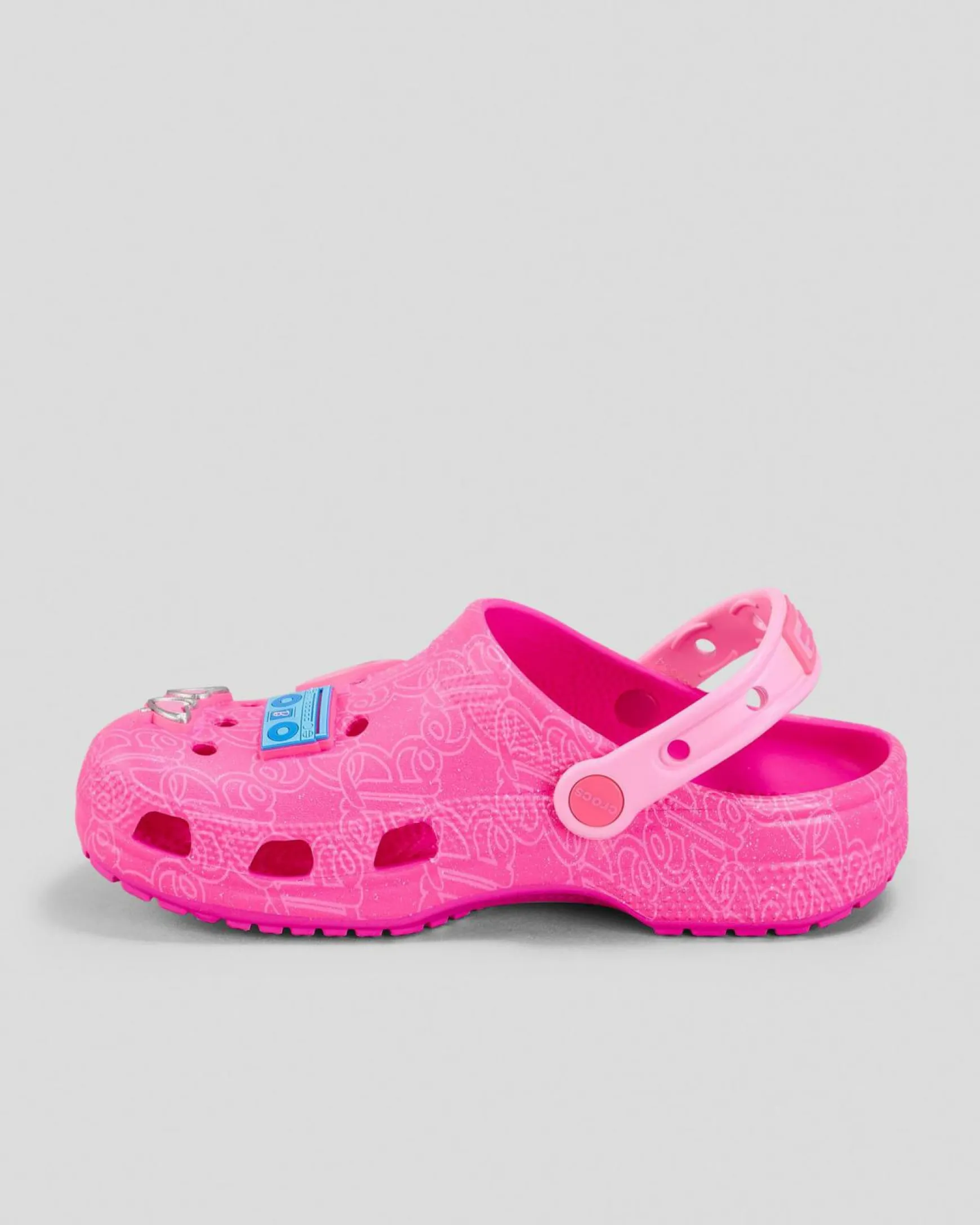 Kids' Mattel Pink Barbie Classic Clog