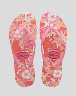 Kids' Slim Ditsy Bloom Thongs