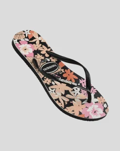 Kids' Slim Ditsy Bloom Thongs