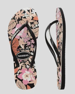 Kids' Slim Ditsy Bloom Thongs