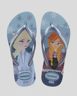 Kids' Slim Frozen Princess Thongs