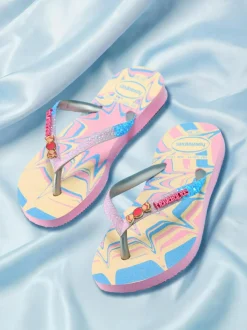 Kids' Slim Glitter Thongs