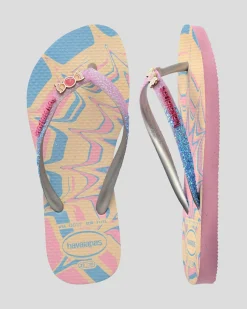Kids' Slim Glitter Thongs