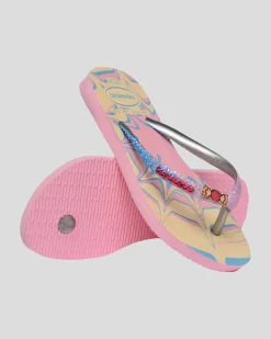 Kids' Slim Glitter Thongs