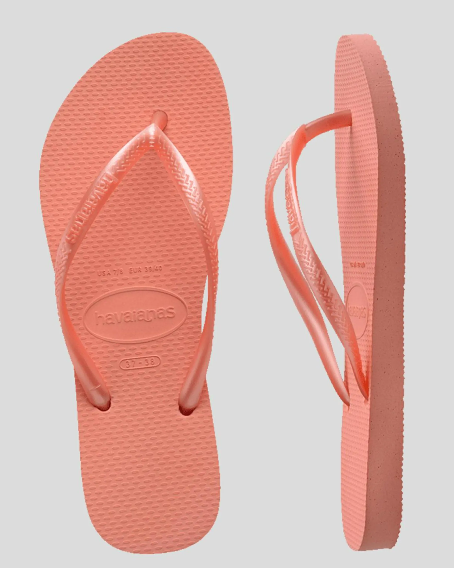 Kids' Slim Metallic Thongs