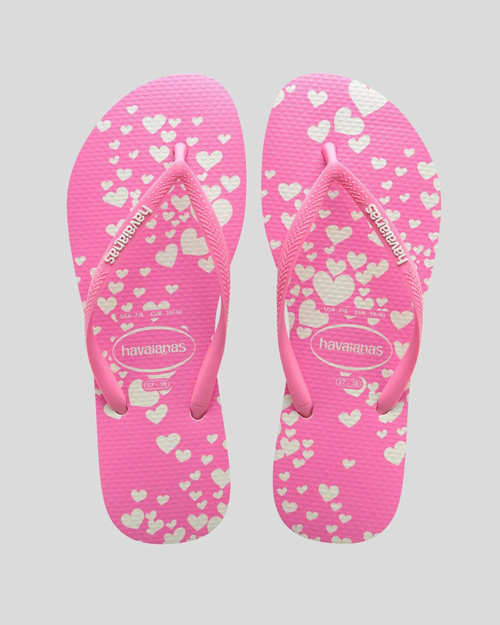 Kids' Slim Mini Hearts Thongs