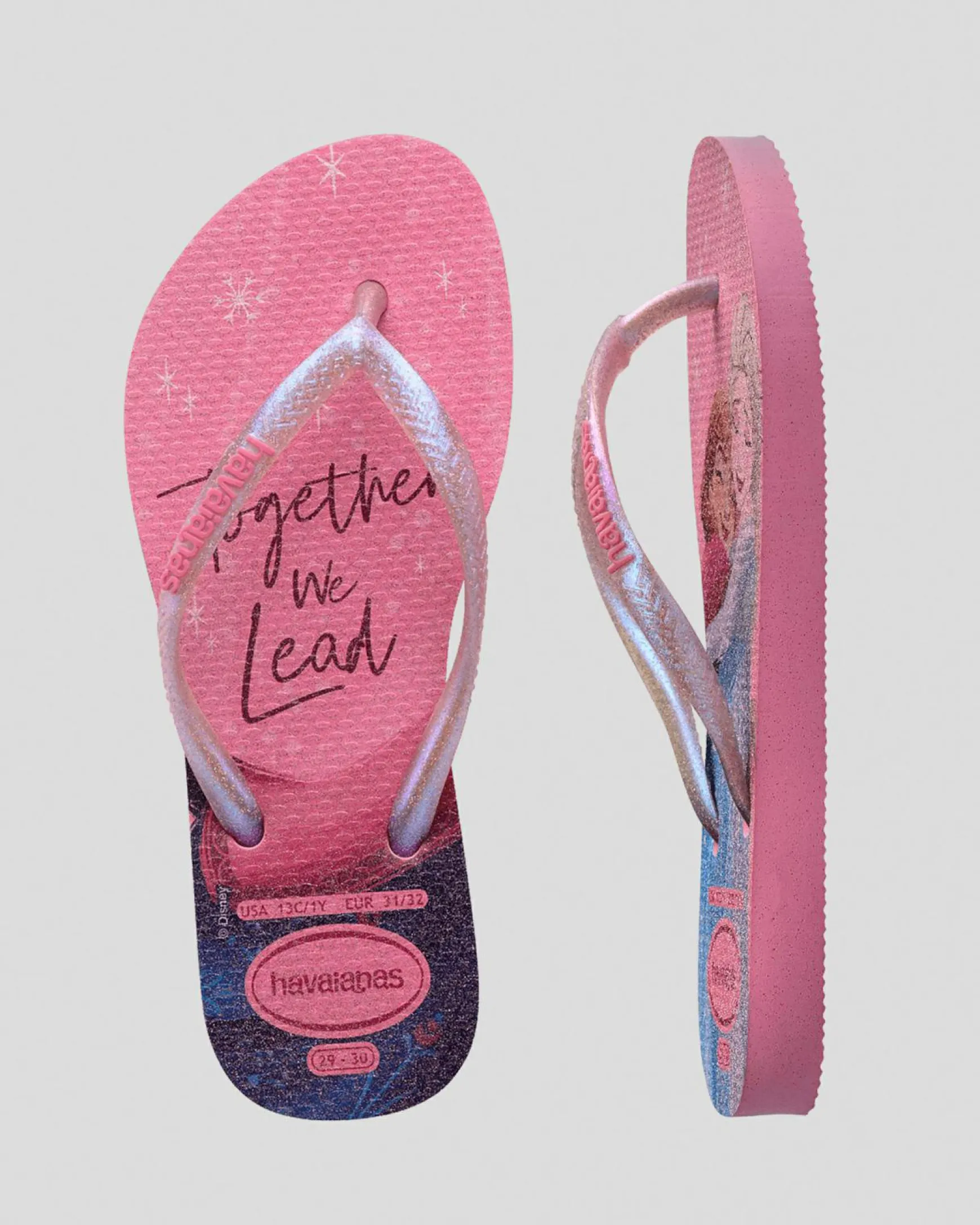 Kids' Slim Princess Frozen Thongs