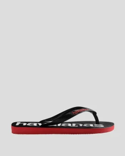 Kids' Top Logomania Thongs