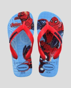 Kids Top Marvel Spiderman Thongs