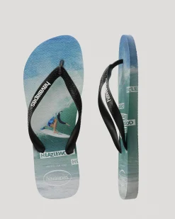 Kids' Top Photoprint Thongs