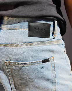 KS5 Slim Denim Shorts