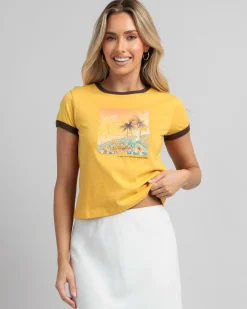 La Cabana Contrast Ringer Mini T-Shirt