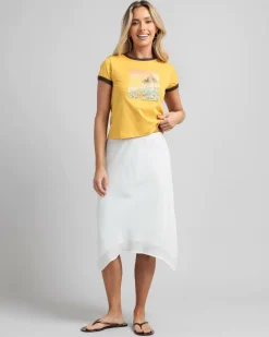 La Cabana Contrast Ringer Mini T-Shirt