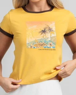 La Cabana Contrast Ringer Mini T-Shirt